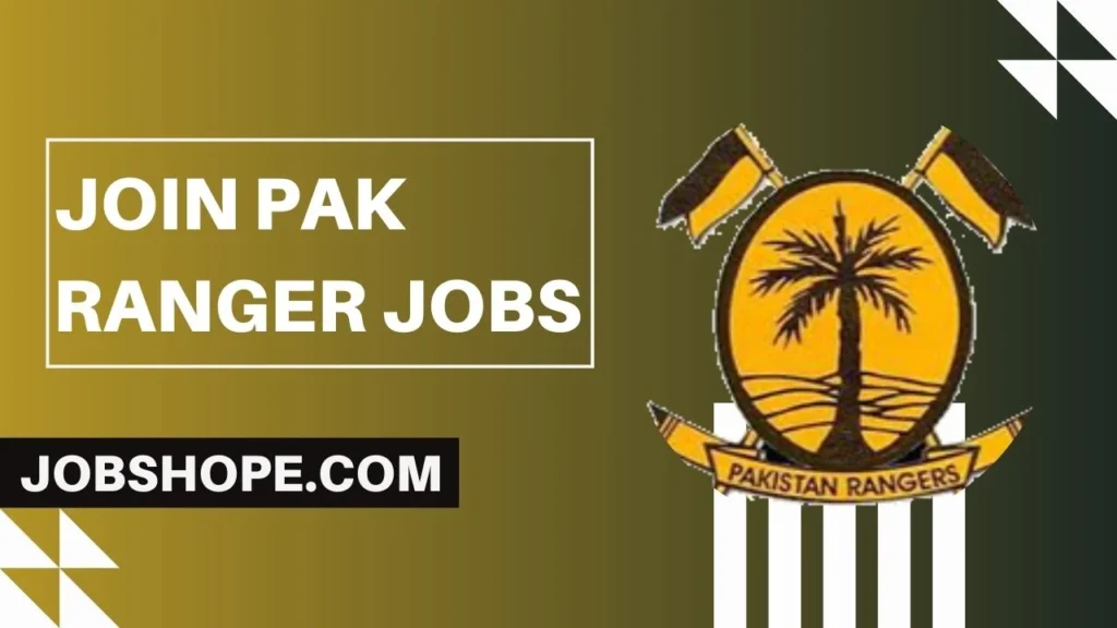 Pak Ranger Jobs 2024 Online Registration 