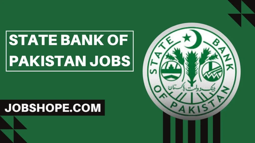 State Bank of Pakistan Jobs 2024 Online Apply 