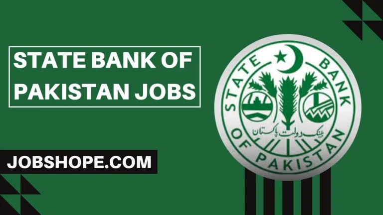 State Bank of Pakistan Jobs 2024 Online Apply