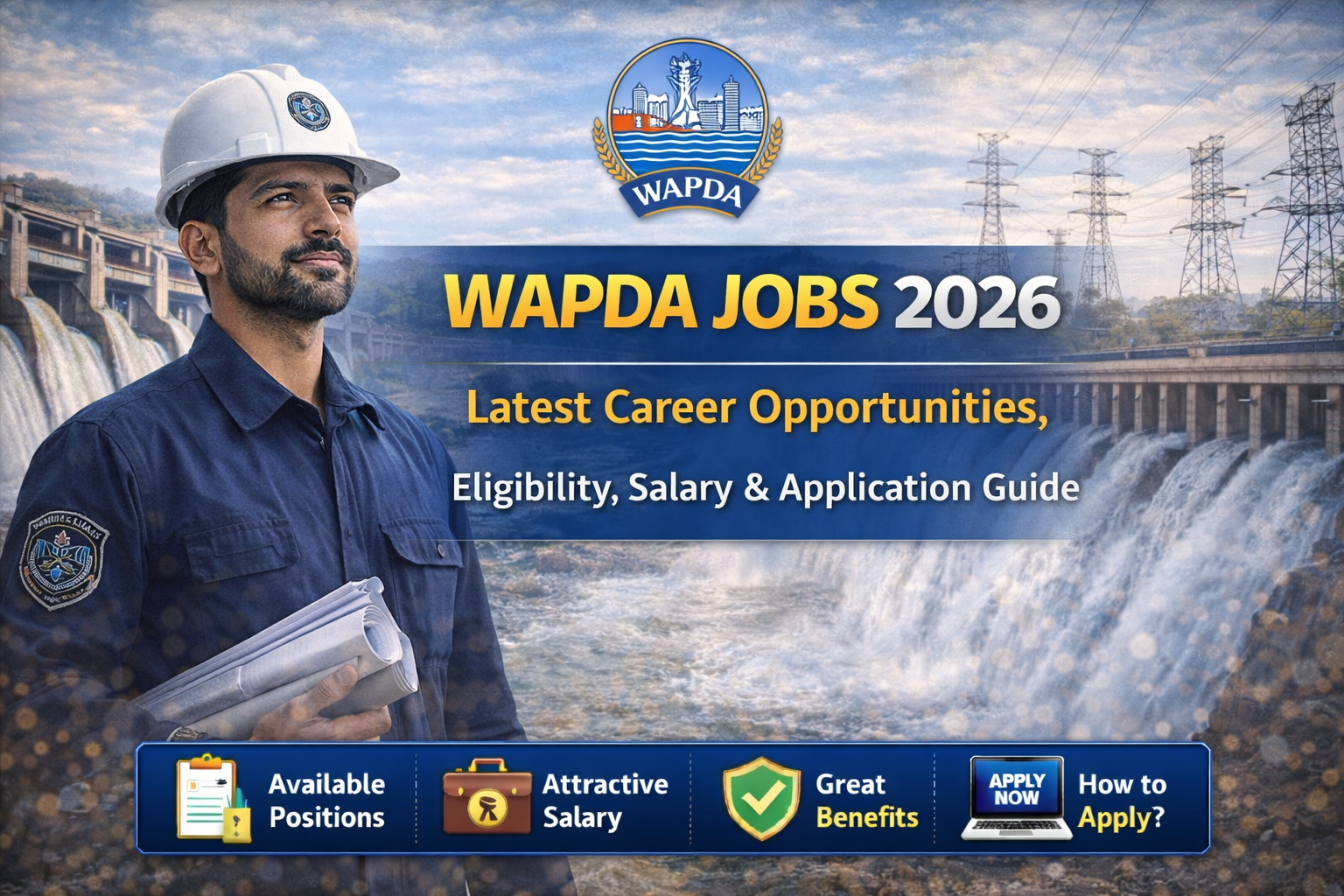 WAPDA Jobs 2026 – Latest Career Opportunities, Eligibility, Salary & Complete Application Guide