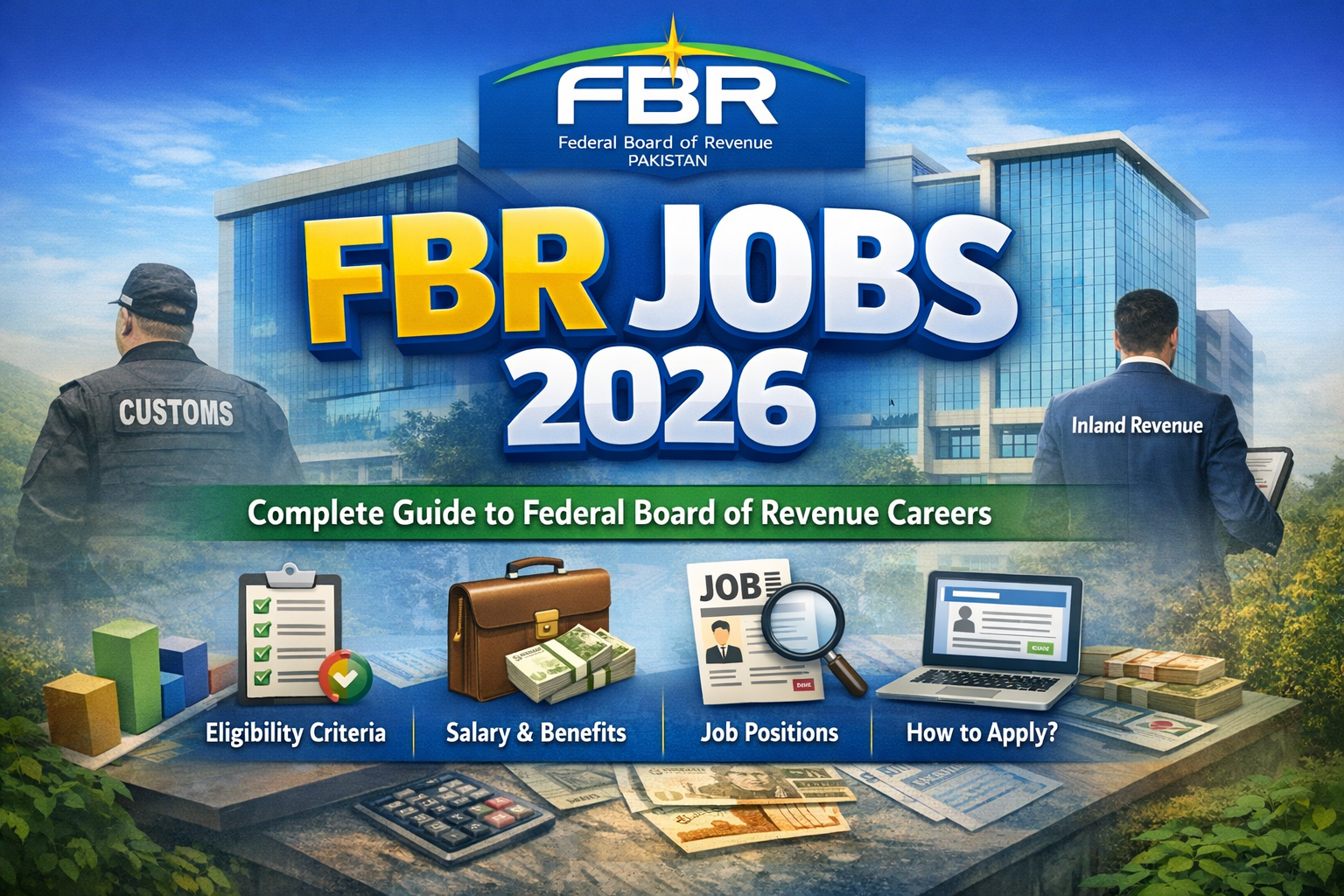 FBR Jobs 2026 – Complete Guide to Federal Board of Revenue Careers, Eligibility, Salary & Application Process